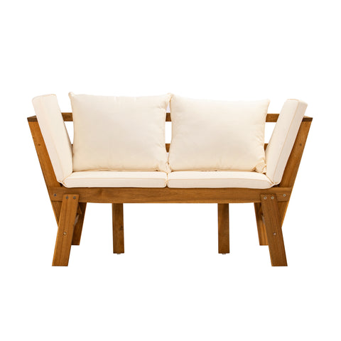 Outdoor loveseat or settee lounge Image 4