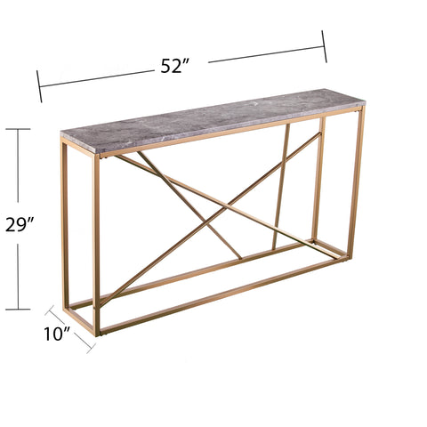 Image of Versatile, small space friendly sofa table Image 6