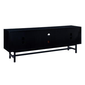 Low profile TV stand with storage Image 9