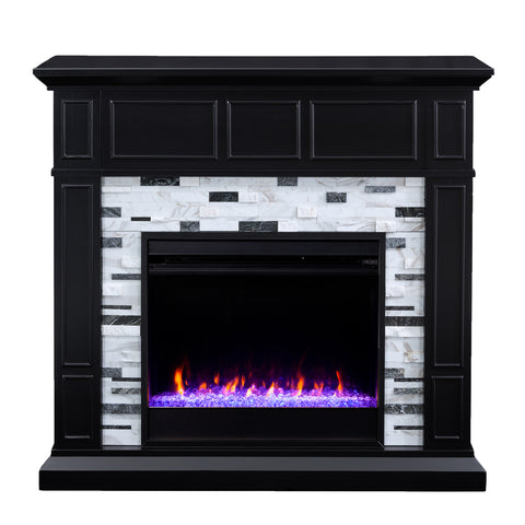 Image of Authentic marble fireplace mantel Image 4