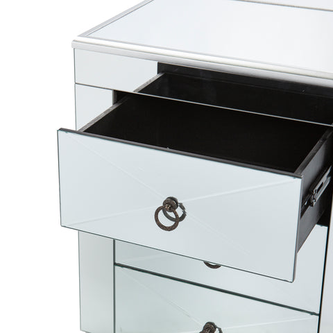 Image of Mirrored side table with storage Image 9