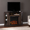 Electric fireplace media console Image 1