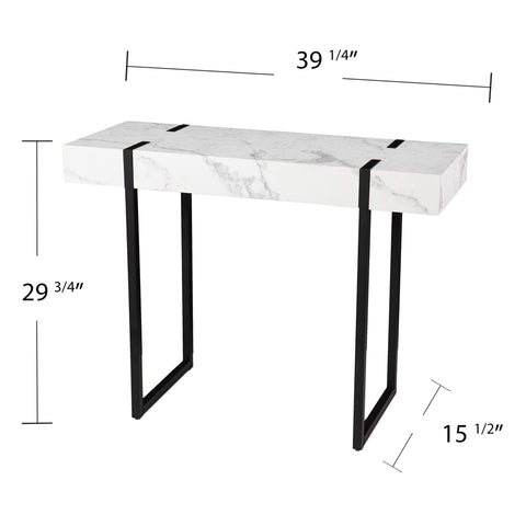 Image of Contemporary sofa table Image 7