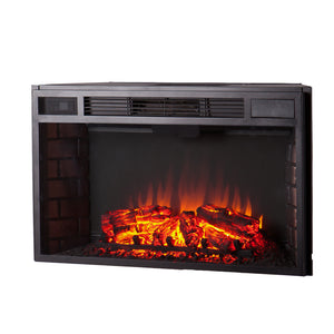 Widescreen electric firebox w/ remote-controlled features Image 7