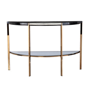 Demilune two-tone console table Image 3
