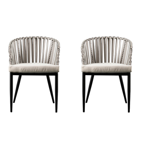 Image of Pair of casual patio chairs Image 4