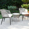 Patio chairs w/ matching accent table Image 1