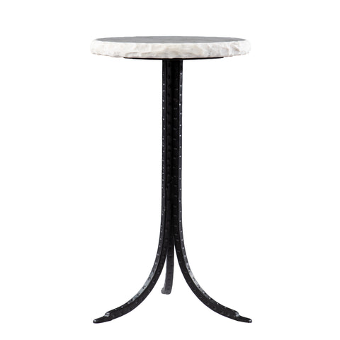 Image of Side table with marble tabletop Image 3
