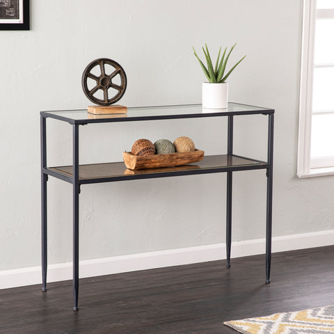 Image of Two-tier entryway table Image 1