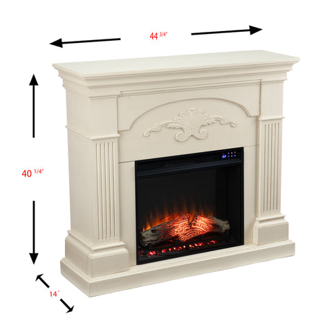 Image of Classic electric fireplace Image 7