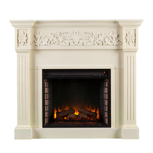 Timelessly designed electric fireplace Image 8