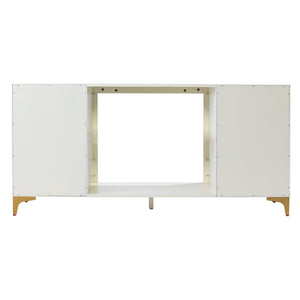 Color changing fireplace console w/ storage Image 8