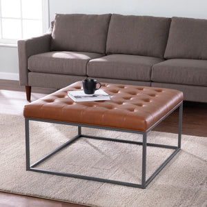 Modern upholstered ottoman or coffee table Image 1