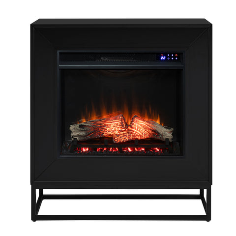 Image of Modern electric fireplace mantel Image 3
