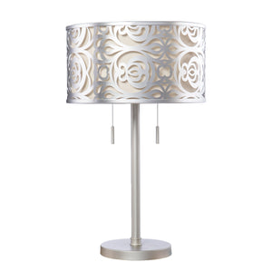 Round table lamp w/ shade Image 3
