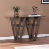 Glass-top console table Image 1