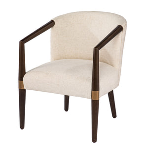 Elegant upholstered armchair Image 4