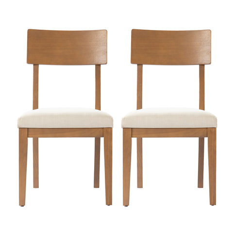 Image of Pair of farmhouse dining chairs Image 4