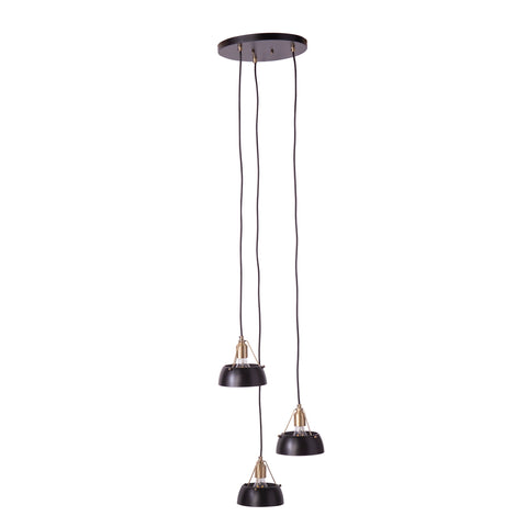 Image of Pendant lamp w/ 3 hanging lights Image 5