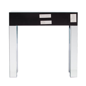 Mirrored entry or sofa table with storage Image 9