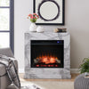 Faux marble fireplace mantel Image 1