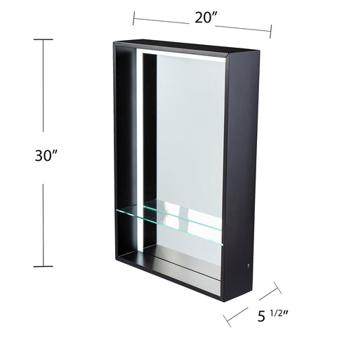 Image of Hanging LED vanity mirror Image 7