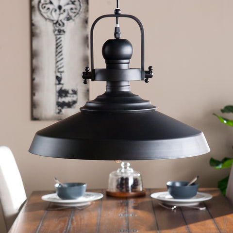 Image of Mindel Industrial Bell Pendant Lamp