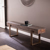 Multifunctional bench seating w/ reclaimed wood seat Image 1