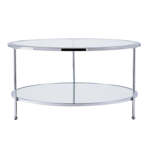 Image of Round two-tier coffee table Image 5