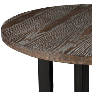 Round bar-height dining table Image 6