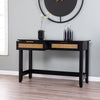 Two-tone entryway table w/ storage Image 1
