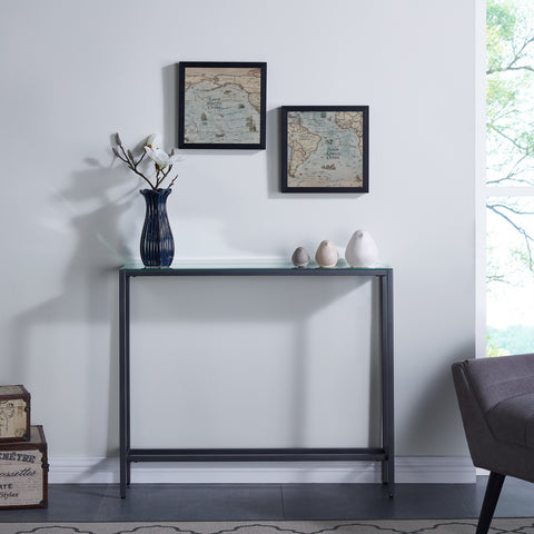 Image of Space saving skinny console table Image 3
