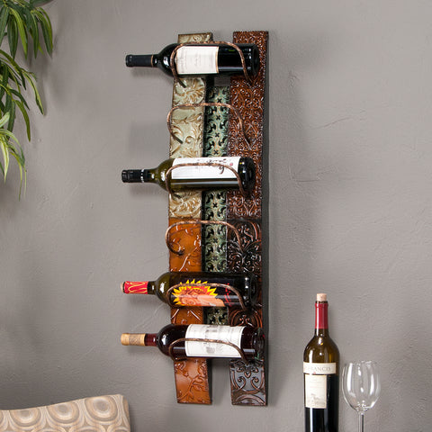Image of Wall-mounted wine rack Image 3
