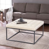 Modern upholstered ottoman or coffee table Image 1
