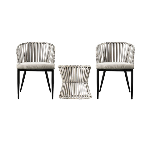 Image of Patio chairs w/ matching accent table Image 2