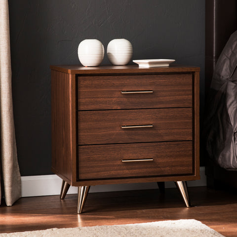 Image of Storage nightstand or accent table Image 1