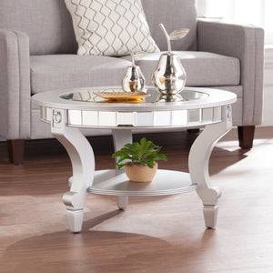 Sophisticated mirrored coffee table Image 1