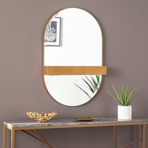 Unique hanging mirror w/ storage Image 1