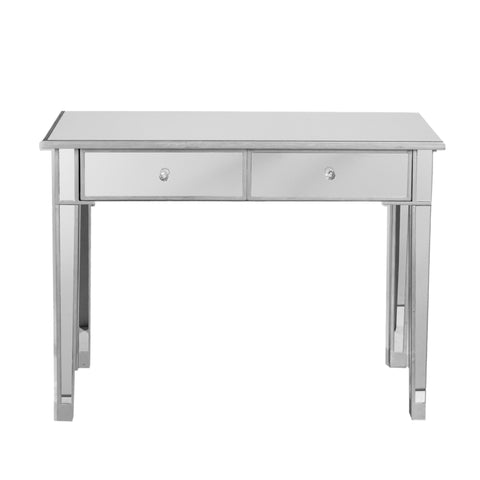 Image of Mirage Mirrored 2-Drawer Console Table