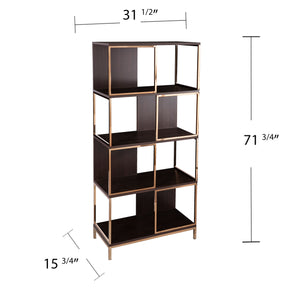 Modern tall bookshelf Image 8