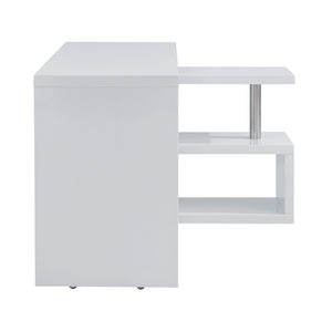 Multifunctional swing desk w/ shelves Image 8