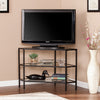 TV stand accommodates flat screen TV up to 32.5" W Image 1