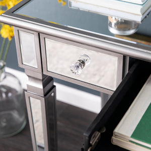 Mirrored workstation or vanity desk w/ ample storage Image 6