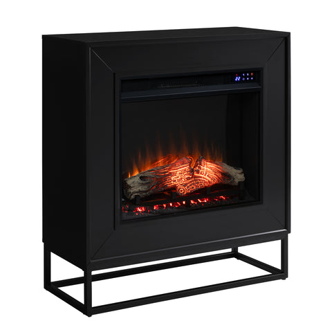 Image of Modern electric fireplace mantel Image 4