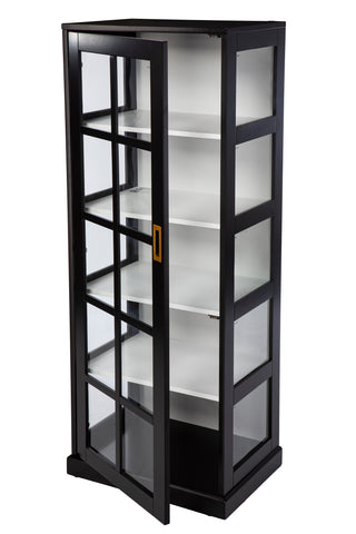 Image of Display curio cabinet w/ glass doors Image 8