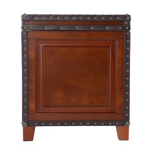 Trunk style end table w/ storage Image 5
