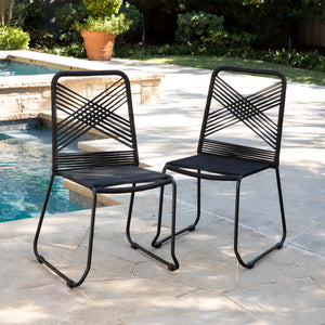 Holly & Martin Padko Outdoor Rope Chairs – 2pc Set