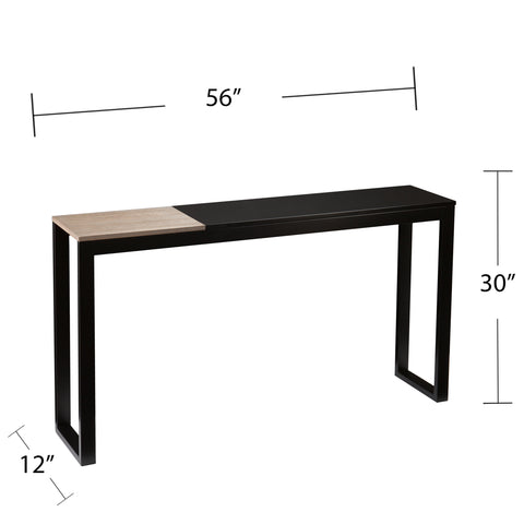 Image of Modern entryway console or sofa table Image 5