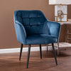 Velvet club chair or accent seat Image 1