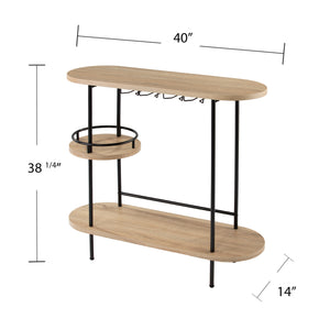 Modern standing wine table Image 8